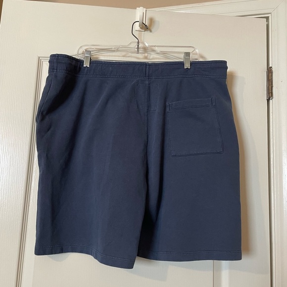 Outerknown California Series Organic Cotton Sweat Shorts MRN Blue Men's Size XL - Picture 2 of 7